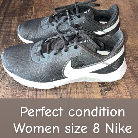 Nike Shoes - Nike Black and White Athletic Shoes Sleek Design